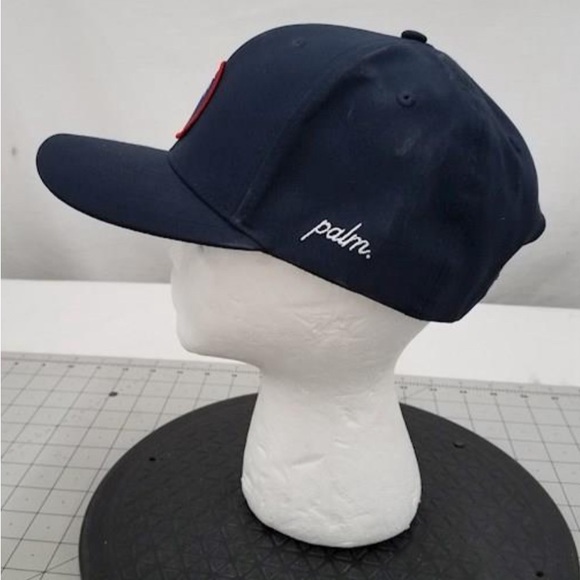 Palm Golf Company blue snapback hat - Picture 2 of 6